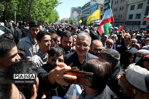 راهپیمایی روز جهانی قدس در تهران