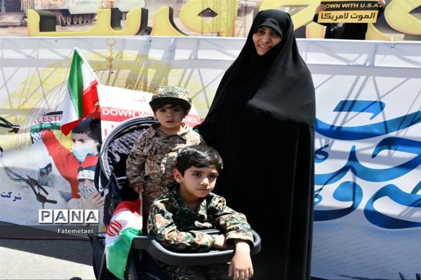 مردم ولایتمدار اهواز در روز قدس حماسه آفریدند