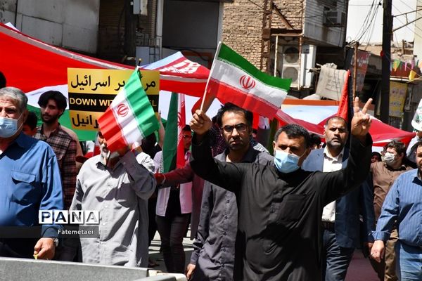 مردم ولایتمدار اهواز در روز قدس حماسه آفریدند