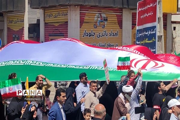 مردم ولایتمدار اهواز در روز قدس حماسه آفریدند