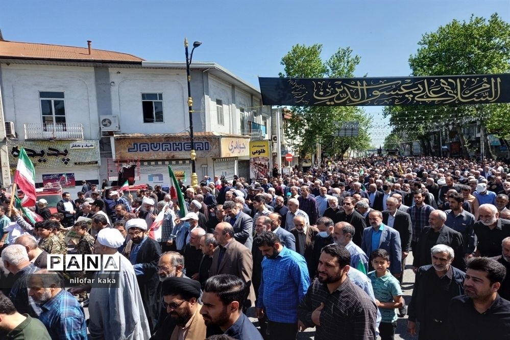 راهپیمایی روز قدس در قائمشهر