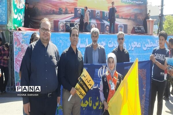 راهپیمایی با شکوه روز قدس در مشهد مقدس
