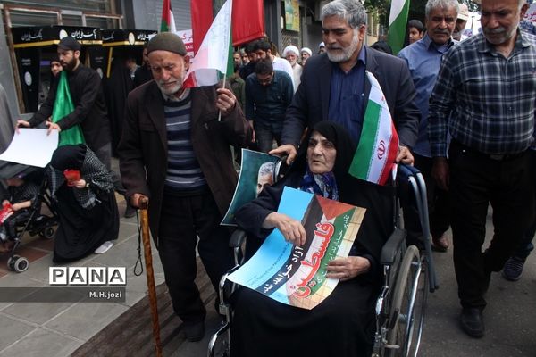 راهپیمایی روز قدس در قم