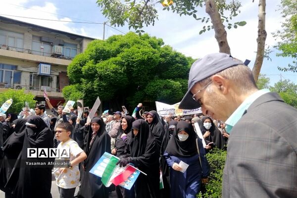 راهپیمایی باشکوه روز قدس در شیراز