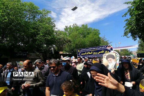 راهپیمایی باشکوه روز قدس در شیراز