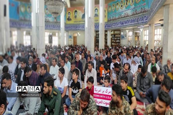 حضور حماسی مردم دشت آزادگان در راهپیمایی روز قدس