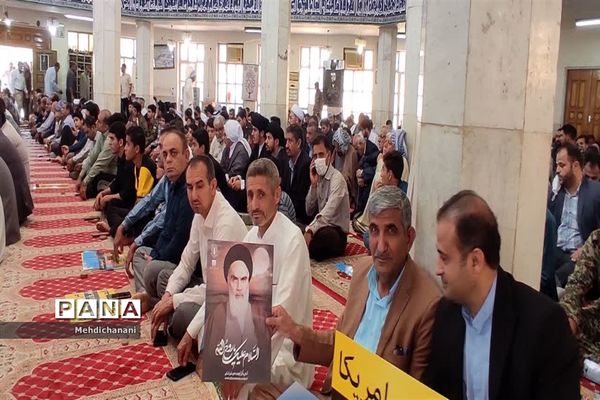 حضور حماسی مردم دشت آزادگان در راهپیمایی روز قدس