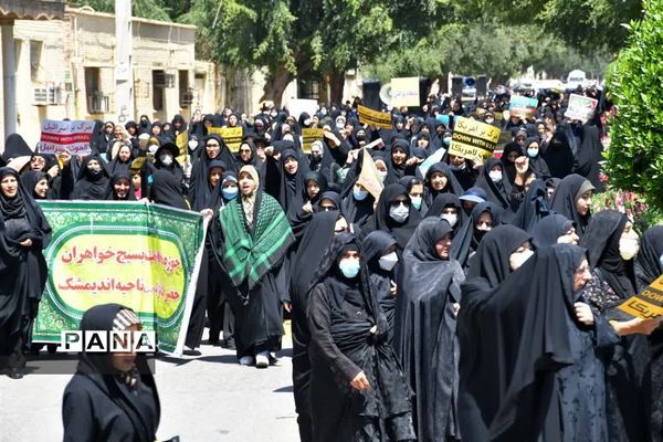 راهپیمایی روز قدس در اندیمشک