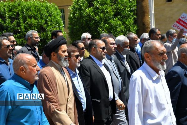 راهپیمایی روز قدس در اندیمشک