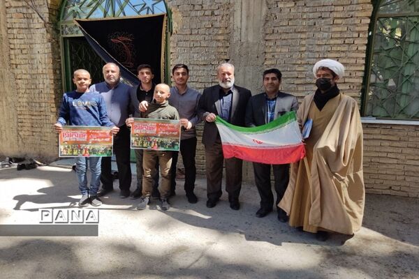 حضور مردم شهرستان کامفیروز در راهپیمایی روز قدس