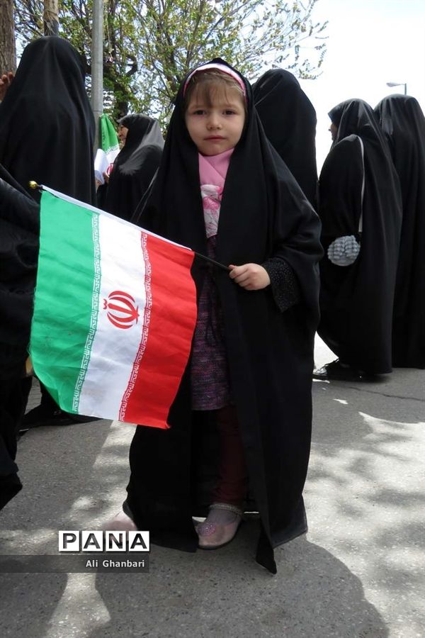 حماسه حضور مردم آذرشهر در راهپیمایی روز قدس