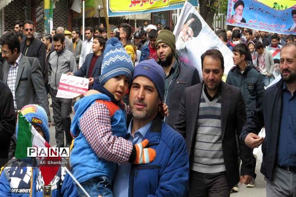 حماسه حضور مردم آذرشهر در راهپیمایی روز قدس