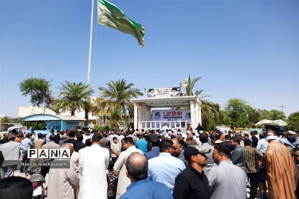 راهپیمایی روز قدس در شادگان