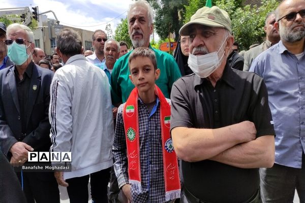 حضور باشکوه مردم در راهپیمایی روز قدس