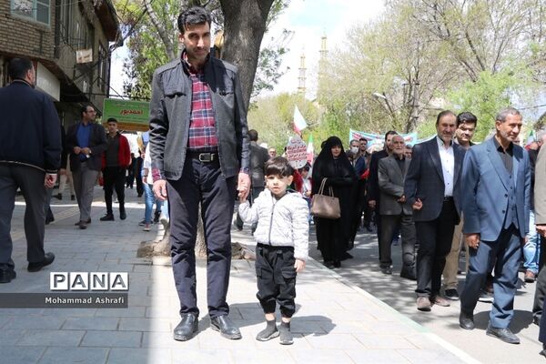 راهپیمایی روز قدس در ارومیه