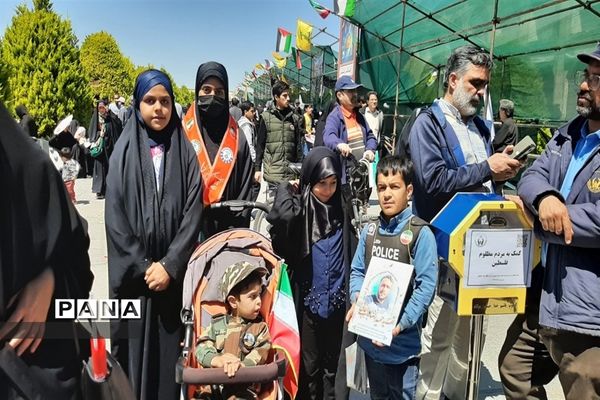 حضور گسترده مردم اصفهان در راهپیمایی روز قدس