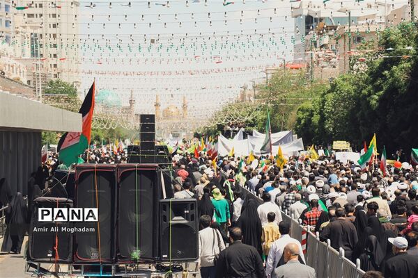 روز جهانی قدس در مشهد مقدس