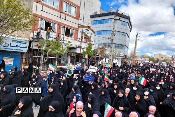 حضور مردم خرمدره در راهپیمایی روز قدس