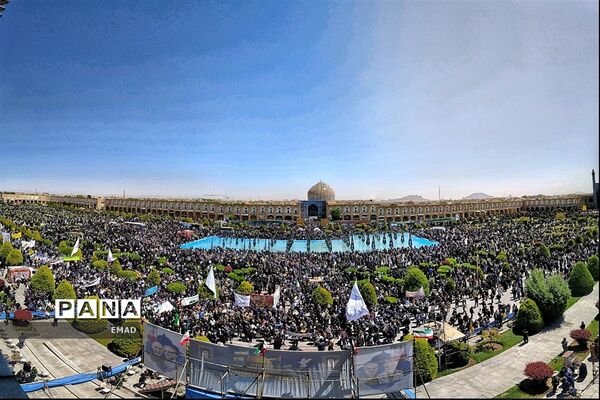 راهپیمایی روز قدس دراستان اصفهان