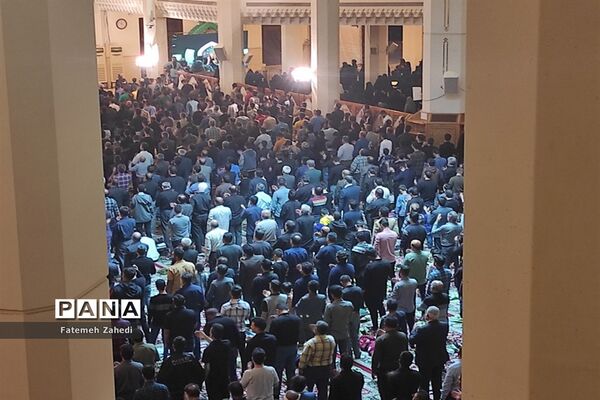 مراسم احیای سومین شب قدر در حرم مطهر شاهچراغ (ع)
