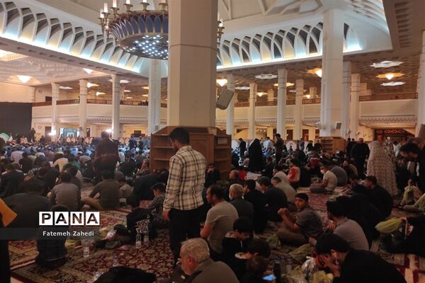 مراسم احیای سومین شب قدر در حرم مطهر شاهچراغ (ع)