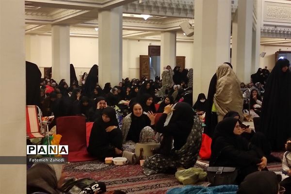 مراسم احیای سومین شب قدر در حرم مطهر شاهچراغ (ع)