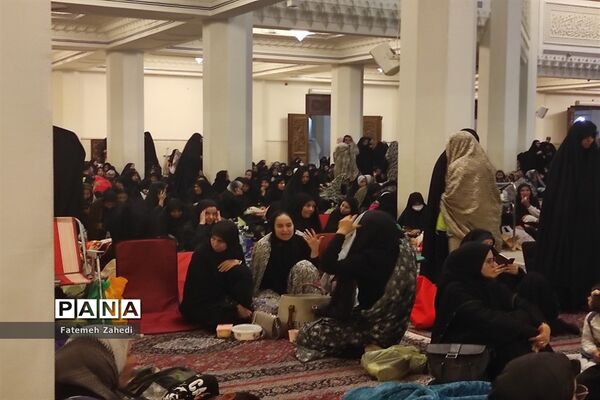 مراسم احیای سومین شب قدر در حرم مطهر شاهچراغ (ع)