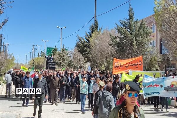 راهپیمایی روز قدس در صفاشهر