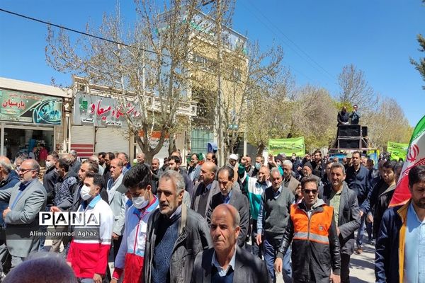 راهپیمایی روز قدس در صفاشهر