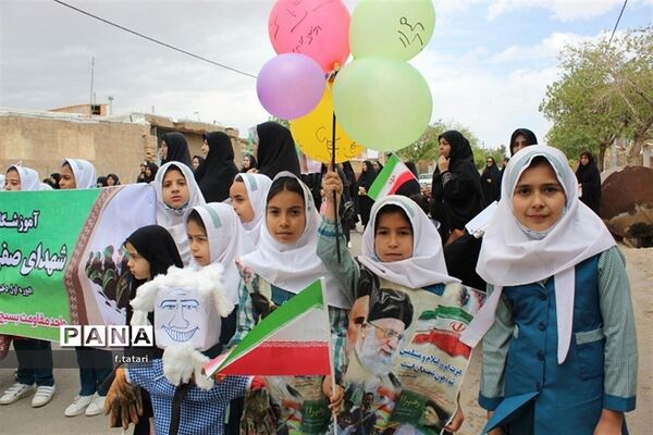 راهپیمایی باشکوه روز قدس در شهر صفی آباد