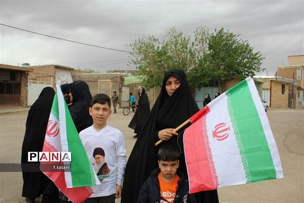 راهپیمایی باشکوه روز قدس در شهر صفی آباد