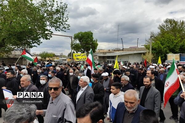راهپیمایی روز جهانی قدس درقزوین