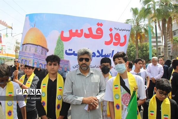 حضور پرشور مردم هرمزگان برای دفاع از مظلومان در روز قدس