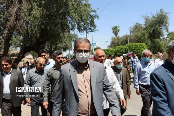 راهپیمایی روز قدس در اندیمشک