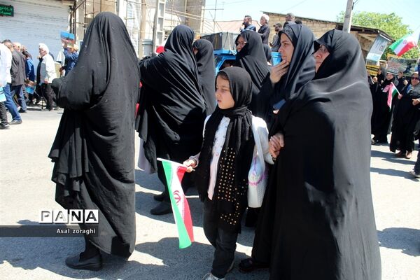 راهپیمایی روز جهانی قدس در میاندورود