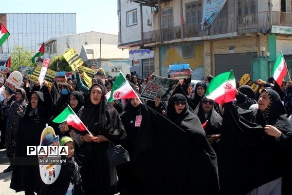 راهپیمایی روز جهانی قدس در میاندورود