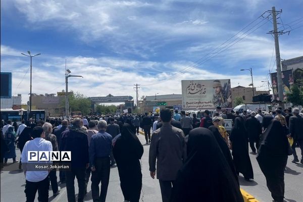 راهپیمایی روز جهانی قدس در شیراز