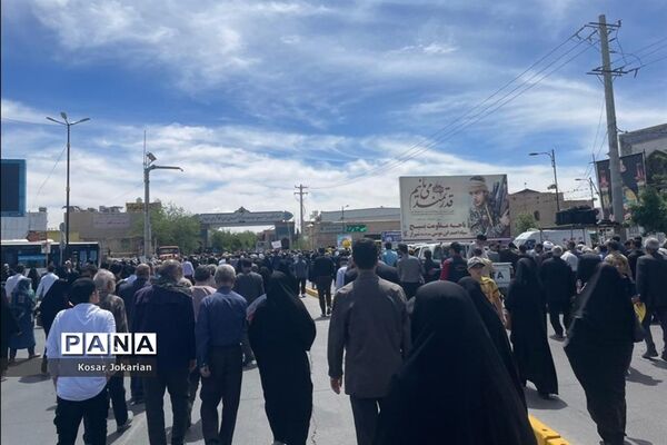 راهپیمایی روز جهانی قدس در شیراز