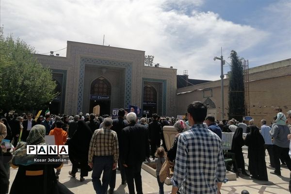 راهپیمایی روز جهانی قدس در شیراز