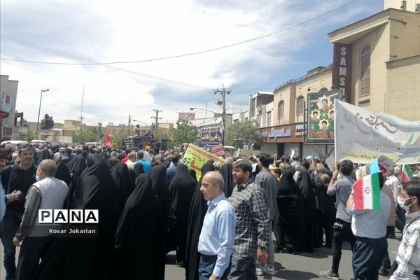 راهپیمایی روز جهانی قدس در شیراز