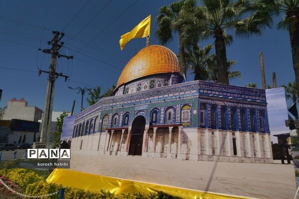 راهپیمایی روز قدس در آمل