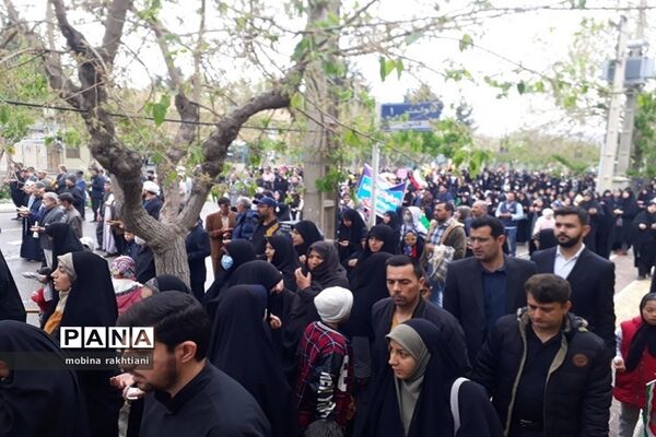 راهپیمایی با شکوه روز جهانی قدس در بجنورد