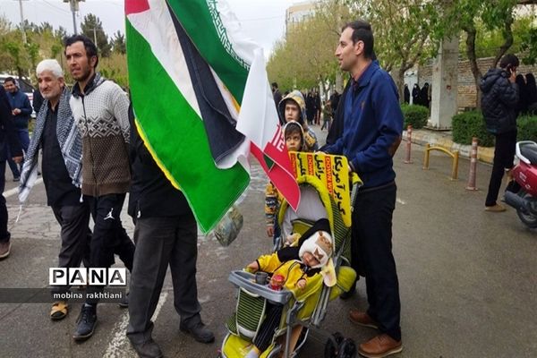 راهپیمایی با شکوه روز جهانی قدس در بجنورد