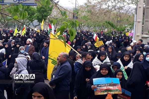 راهپیمایی با شکوه روز جهانی قدس در بجنورد