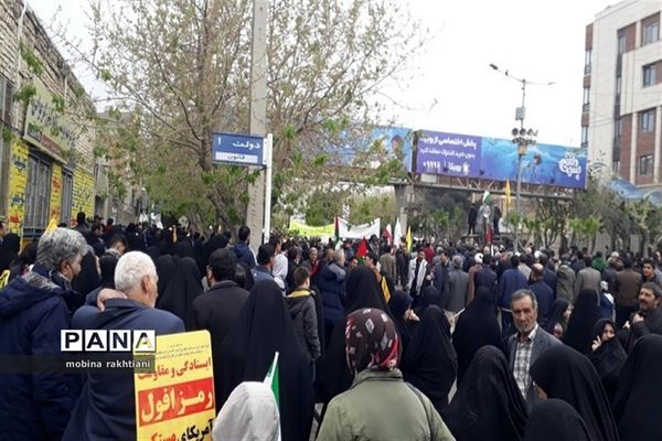 راهپیمایی با شکوه روز جهانی قدس در بجنورد