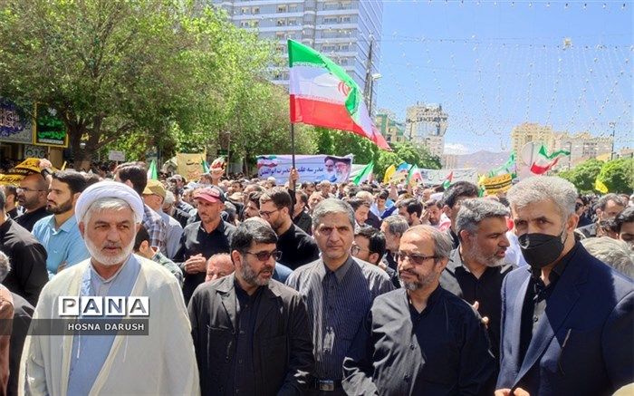 تقدیر مدیرکل آموزش و پرورش خراسان رضوی از فرهنگیان و دانش آموزان شرکت کننده در راهپیمایی روز قدس