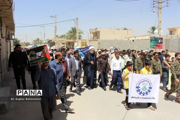 راهپیمایی روز قدس درشبانکاره