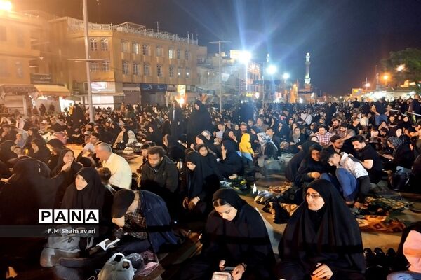 مراسم احیای شب بیست و سوم ماه رمضان در قم