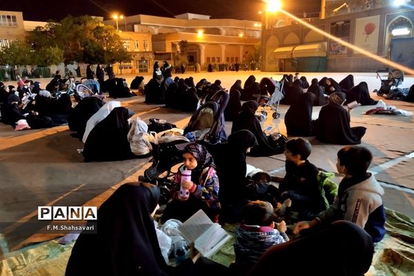 مراسم احیای شب بیست و سوم ماه رمضان در قم