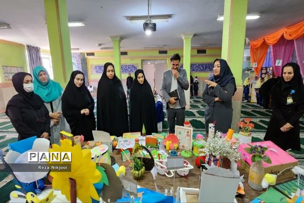 نمایشگاه طرح جابربن‌حیان در مدارس ناحیه یک بهارستان